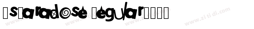 WsParadose Regular字体转换